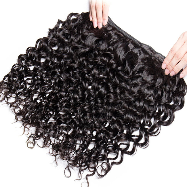 Peruvian Water Wave Bundle Human Hair Extensions