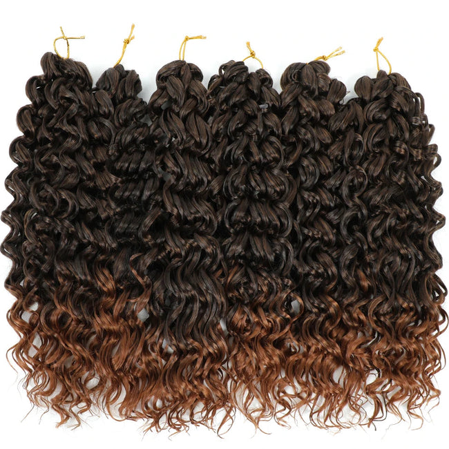 1-6 Packs GoGo Curl Crochet Hair