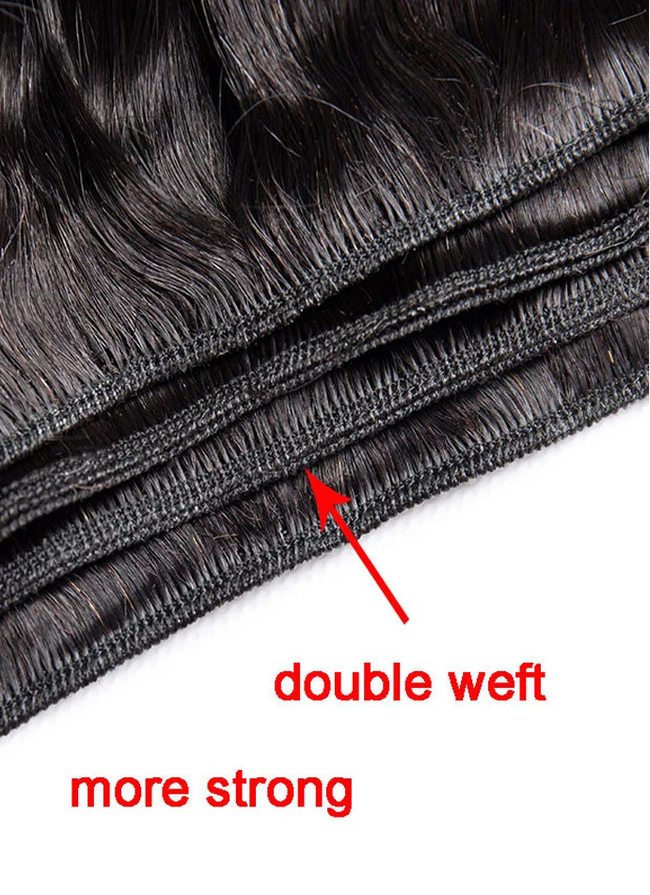 Peruvian Water Wave Bundle Human Hair Extensions