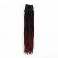 18"Synthetic Faux Locs Crochet Braid