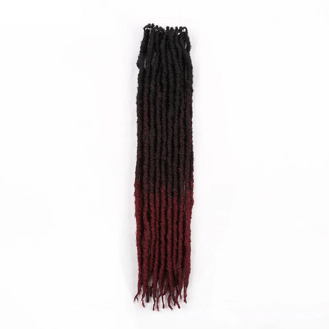 18"Synthetic Faux Locs Crochet Braid