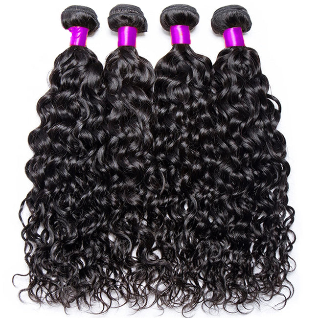 Peruvian Water Wave Bundle Human Hair Extensions