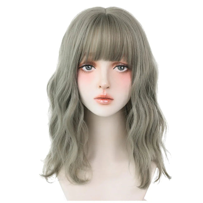 Deep Wave Wig With Bangs