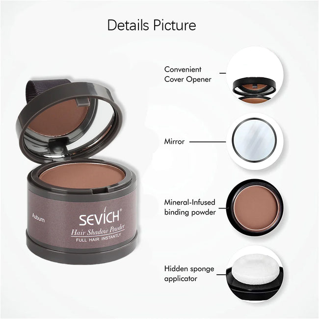 Sevich Hair Line Powder / Black Root Cover Up