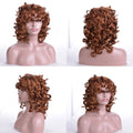 Short African Curly Synthetic Wig