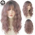 Deep Wave Wig With Bangs