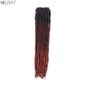 18"Synthetic Faux Locs Crochet Braids Hair Extensions