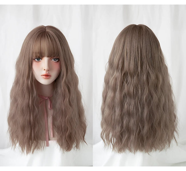 Deep Wave Wig With Bangs