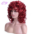 Short African Curly Synthetic Wig