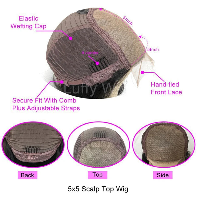 Silk Base Human Hair Wig