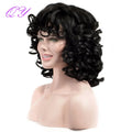 Short African Curly Synthetic Wig