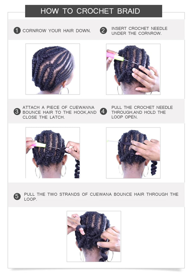 Kanekalon Crochet Twist Synthetic Hair Braid Extension