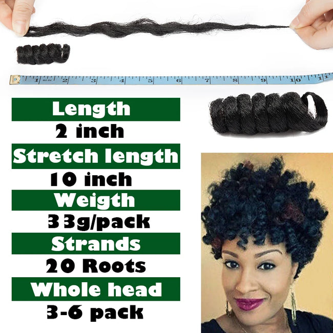 Jamaican Bounce Crochet Braiding Hair Spring