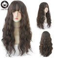 Deep Wave Wig With Bangs