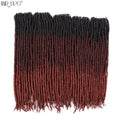 18"Synthetic Faux Locs Crochet Braids Hair Extensions