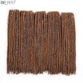 18"Synthetic Faux Locs Crochet Braids Hair Extensions