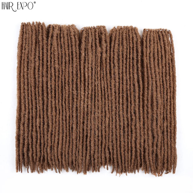 18"Synthetic Faux Locs Crochet Braids Hair Extensions