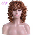 Short African Curly Synthetic Wig