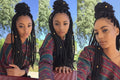 18"Synthetic Faux Locs Crochet Braid