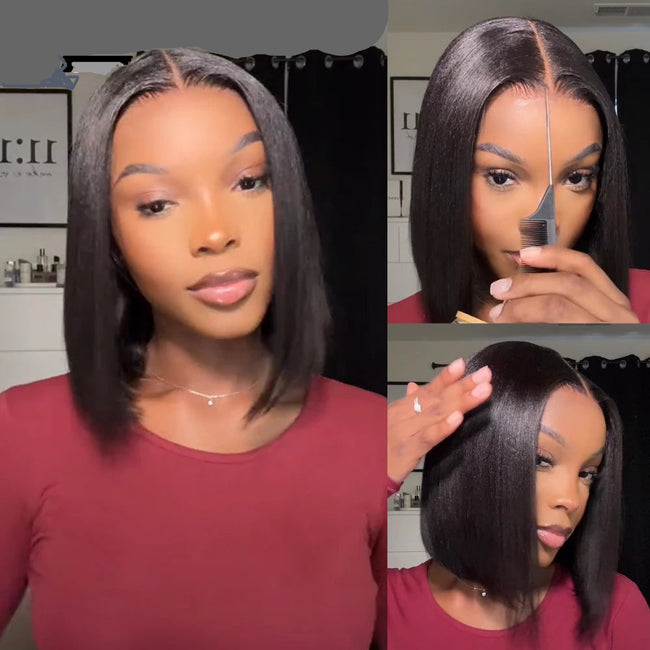 Straight Human Hair Wig