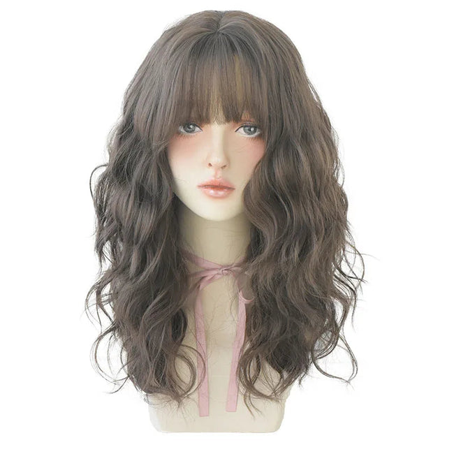 Deep Wave Wig With Bangs