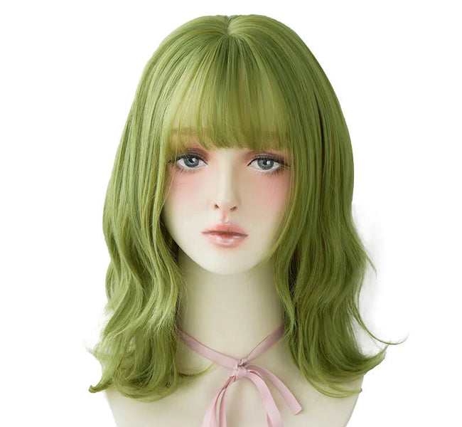 Deep Wave Wig With Bangs