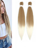Ombre Pre Stretched Braiding Hair Bundles