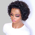 Pixie Cut Wig Short Curly Wig