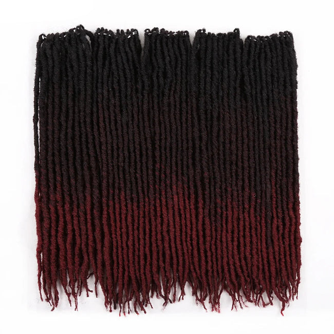 18"Synthetic Faux Locs Crochet Braid