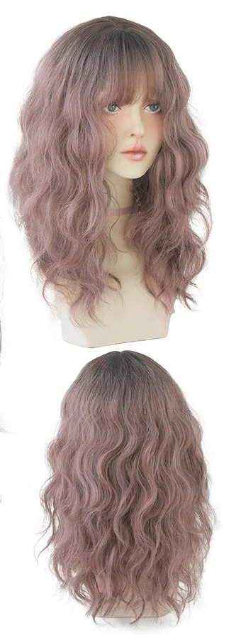 Deep Wave Wig With Bangs