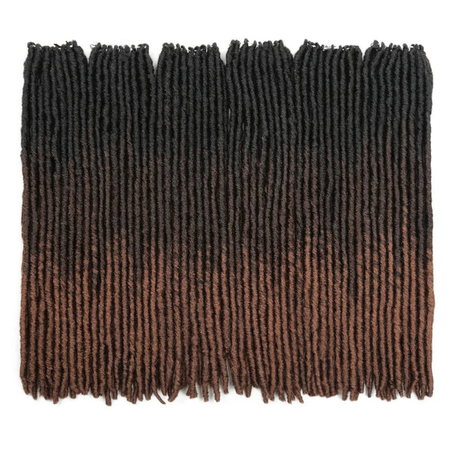 18"Synthetic Faux Locs Crochet Braid