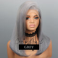 Salt and Pepper Human Hair Wig