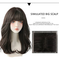 Deep Wave Wig With Bangs