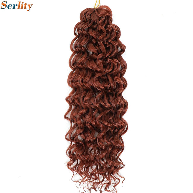 1-6 Packs GoGo Curl Crochet Hair