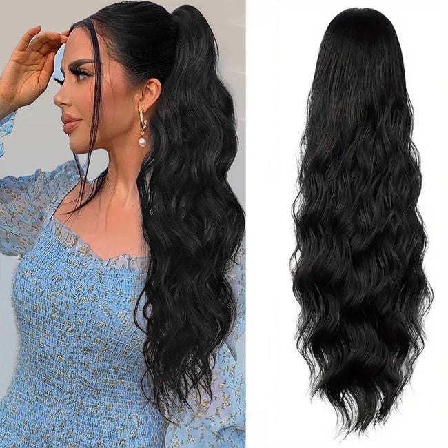 Drawstring Ponytail Hair Extensions