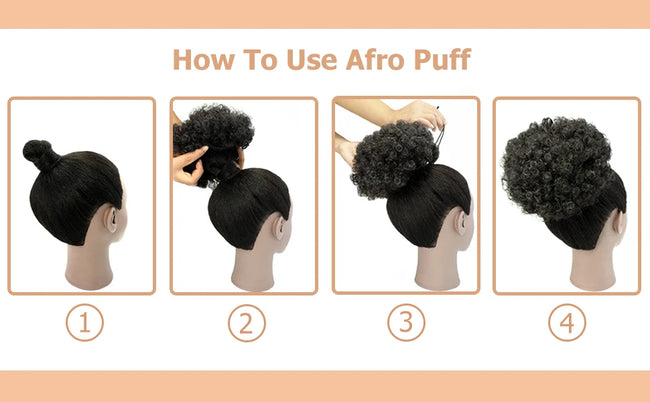 Afro Puff Drawstring Ponytail