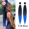 Ombre Pre Stretched Braiding Hair Bundles