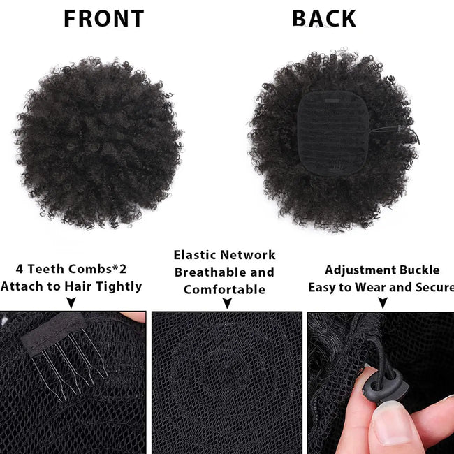 Afro Puff Drawstring Ponytail