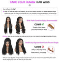 V Part Human Hair Body Wave Wig