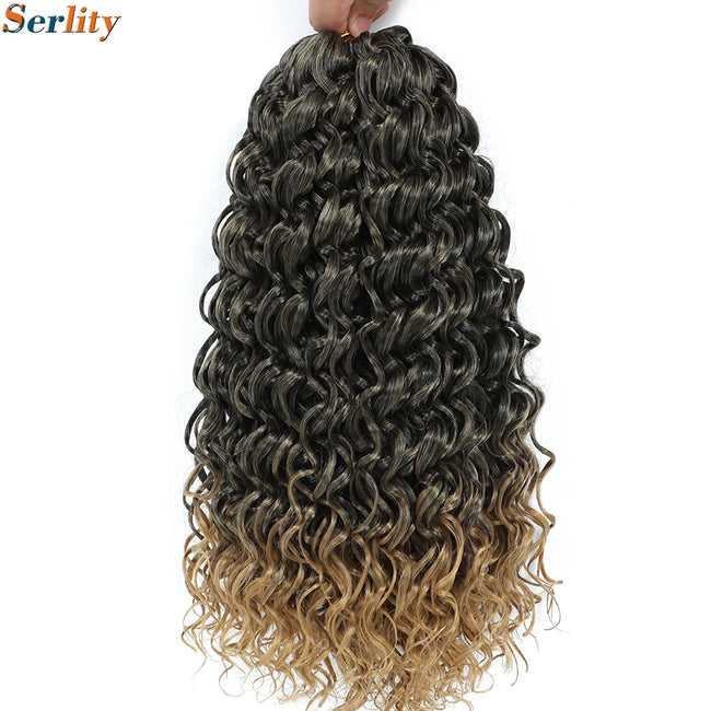 1-6 Packs GoGo Curl Crochet Hair