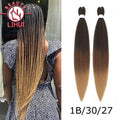 Ombre Pre Stretched Braiding Hair Bundles