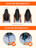Pre-Styled Layered Ombre Brown Human Hair Wig