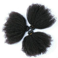 Mongolian Afro Kinky Curly Bundles Human Hair