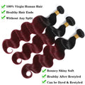 Brazilian Burgundy Human Hair Weave Bundles