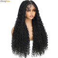 Box Braid Wig with Baby Hair Lace