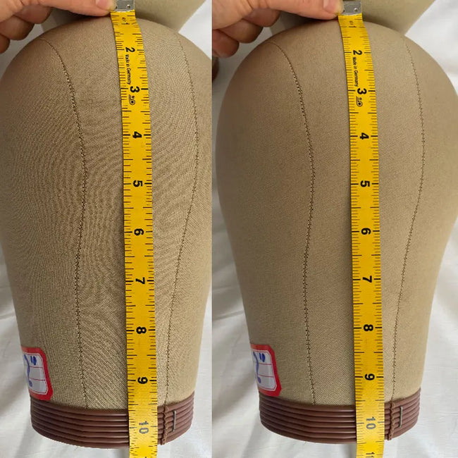Cork Canvas Mannequin Head