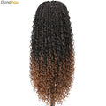 Box Braid Wig with Baby Hair Lace