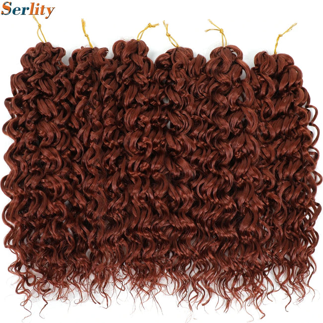 1-6 Packs GoGo Curl Crochet Hair