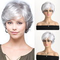 Short Natural Wig with Bangs