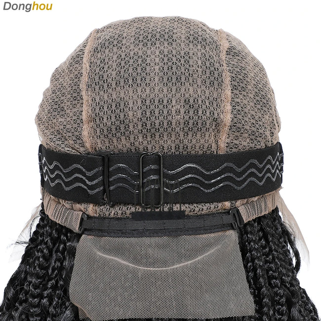 Box Braid Wig with Baby Hair Lace